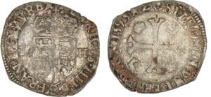 Henri IV - Douzain du Dauphiné - 1593 Z (Grenoble)