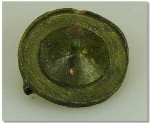 Mérovingien - Fibule en bronze - VIIème-IXème siècle ap. J.-C.