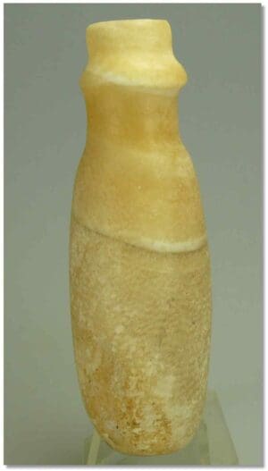Egypte - Fiole en albâtre - 663-332 av. J.-C.