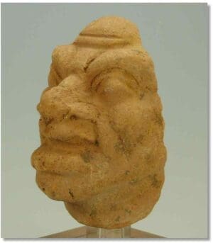 Romain - Masque en terre cuite - Ier-IIIème siècle ap. J.-C.