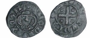 Savoie - Amédée VIII - Obole 2ème type (Nyon) Savoie - Amédée VIII - Obole 2ème type (Nyon)