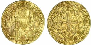 Flandre - Louis de Male - Ecu d'or (Gand) Flandre - Louis de Male - Ecu d'or (Gand)
