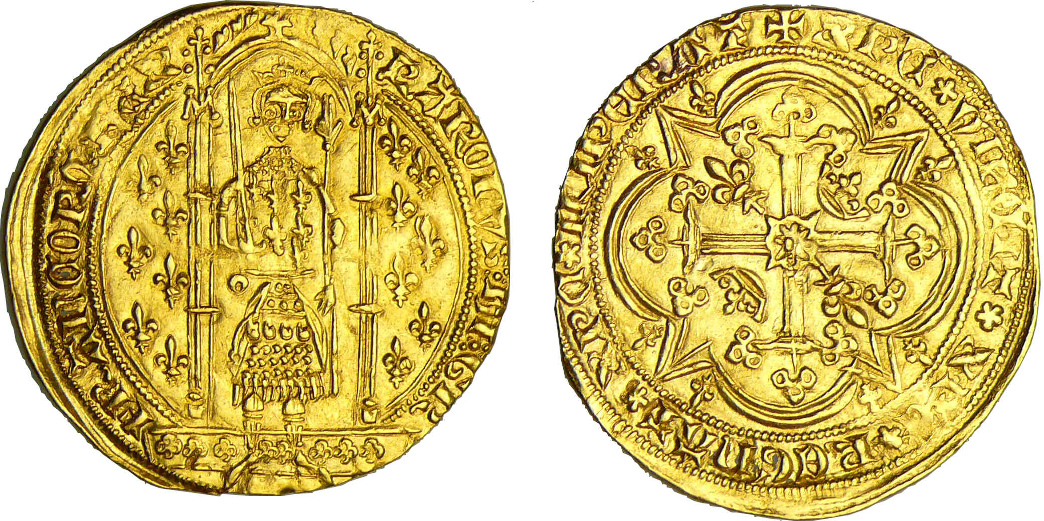 Charles V - Franc à pied Charles V - Franc à pied