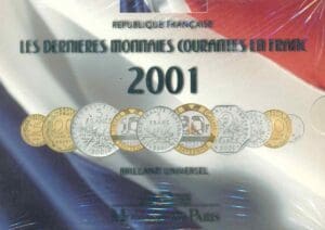 Boitier en francs BU 2001 Boitier en francs BU 2001