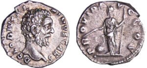 Albin - Denier (193, Rome) - La Providence Albin - Denier (193, Rome) - La Providence