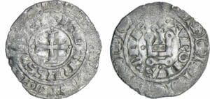Jean II le Bon - Gros blanc au châtel fleurdelisé