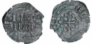 Philippe VI - Double parisis - 3ème type - 1ère émission 27 avril 1346