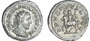 Philippe Ier - Antoninien (245, Rome) - Philippe à cheval Philippe Ier - Antoninien (245, Rome) - Philippe à cheval