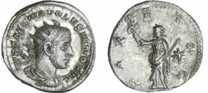 Volusien - Antoninien (251-252, Milan) - La Paix Volusien - Antoninien (251-252, Milan) - La Paix