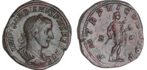 Gordien III - Sesterce (243-244, Rome) Gordien III - Sesterce (243-244, Rome)