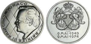 Monaco - Rainier III - Médaille 1974