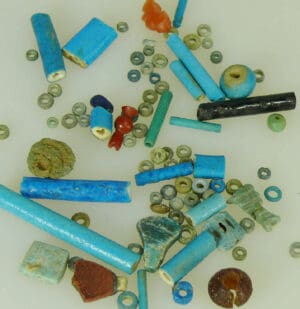 Egypte - Lot de perles - 633-332 av. J.-C.