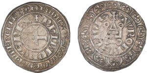 Philippe IV (1285-1314) - Gros tournois à l'O rond