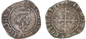Charles VI (1380-1422) - Gros florette - Troyes