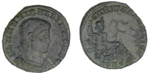 Hannibalien - Nummus (336-337, Constantinople) Hannibalien - Nummus (336-337, Constantinople)