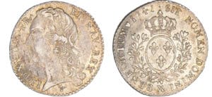 Louis XV (1715-1774) - 1/10 d'écu au bandeau - 1741 X (Amiens)