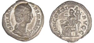 Orbiane - Denier (225, Rome) - La Concorde