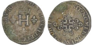 Henri II (1547-1559) - Gros de 6 blancs de NESLES - 1550 A (Paris)