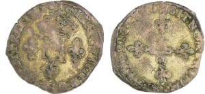 Henri III (1574-1589) - Double sol parisis Henri III (1574-1589) - Double sol parisis