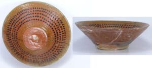 Islamique - Plat en terre cuite - 800 / 900 ap. J.-C.