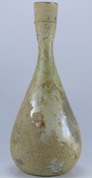 Romain - Vase en verre irisé - 3ème-5ème siècle