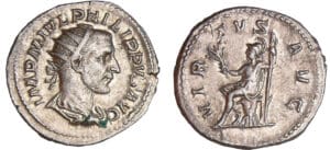 Philippe 1er - Antoninien (244, Rome)
