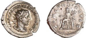 Volusien - Antoninien (251, Milan) - La Concorde