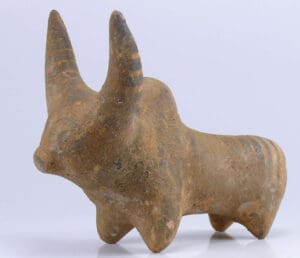 Mésopotamie - Animal en terre cuite - 1 mill. av J.C.