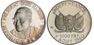 Niger - 1000 francs 1960 Niger - 1000 francs 1960