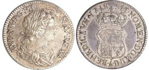 Louis XV (1715-1774) - Ecu de France-Navarre - 1718 A (Paris) Louis XV (1715-1774) - Ecu de France-Navarre - 1718 A (Paris)