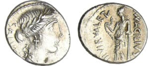 Acilia - Denier (49 av. J.-C.) Acilia - Denier (49 av. J.-C.)