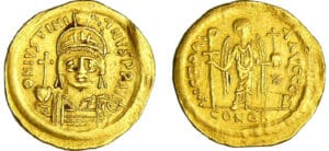 Justinien 1er - Solidus (527-563, Rome)