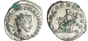 Volusien - Antoninien (251, Milan) - La Concorde Volusien - Antoninien (251, Milan) - La Concorde
