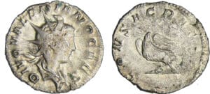 Valérien II - Antoninien (258, Cologne) DIVO - Aigle