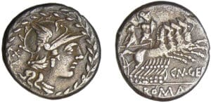 Gellia - Denier (138 av. J.-C.)