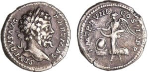 Septime Sévère - Denier (200, Rome) - La Victoire