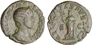 Julia Maésa - Sesterce (228, Rome) - La Fécondité