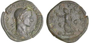 Alexandre Sévère - Sesterce (226, Rome) - La Paix
