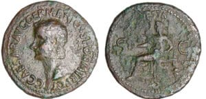 Caligula - As (37-38, Rome) - Vesta