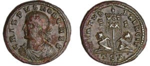 Crispus - Nummus (316-326, Thessalonique)