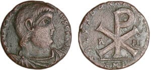 Magnence - Double maiorina (351-353, Ambianis, Amiens)