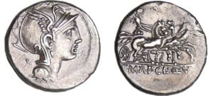 Mallia - Denier (111-110 av. J.-C.)