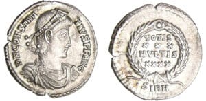 Constance II - Silique (355-361, Sirmium) - Vœux