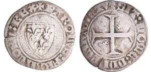 Charles VI (1380-1422) - Blanc guénar - Sainte Menehould