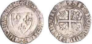 Charles VI (1380-1422) - Blanc guénar - Paris