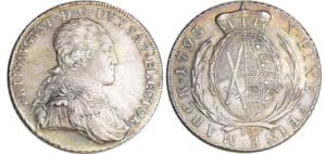 Allemagne - Sachsen-Kurlinie - Friedrich August III (1763-1806) - Taler 1793 IEC (Dresden)