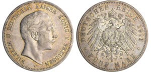 Allemagne - Preussen - Wilhelm II (1888-1918) - 5 Mark 1903 A