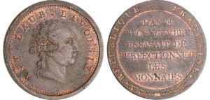 Napoléon 1er (1804-1814) - Consulat - Essai d'outillage - AN 8 Napoléon 1er (1804-1814) - Consulat - Essai d'outillage - AN 8