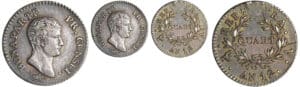 Bonaparte premier consul (1799-1804) - 1/4 de franc An 12 A (Paris) Bonaparte premier consul (1799-1804) - 1/4 de franc An 12 A (Paris)