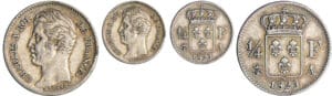 Charles X (1824-1830) - 1/4 de franc 1829 A (Paris)